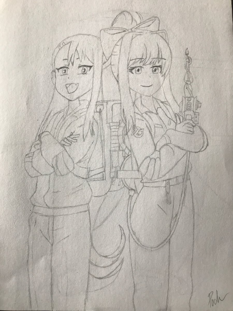 Don’t toy with Doki Doki ghostbusters club 
#donttoywithmemissnagatoro 
#DokiDokiLiteratureClub #Ghostbusters #TheRealGhostbusters
#nagatoro #monikaddlc