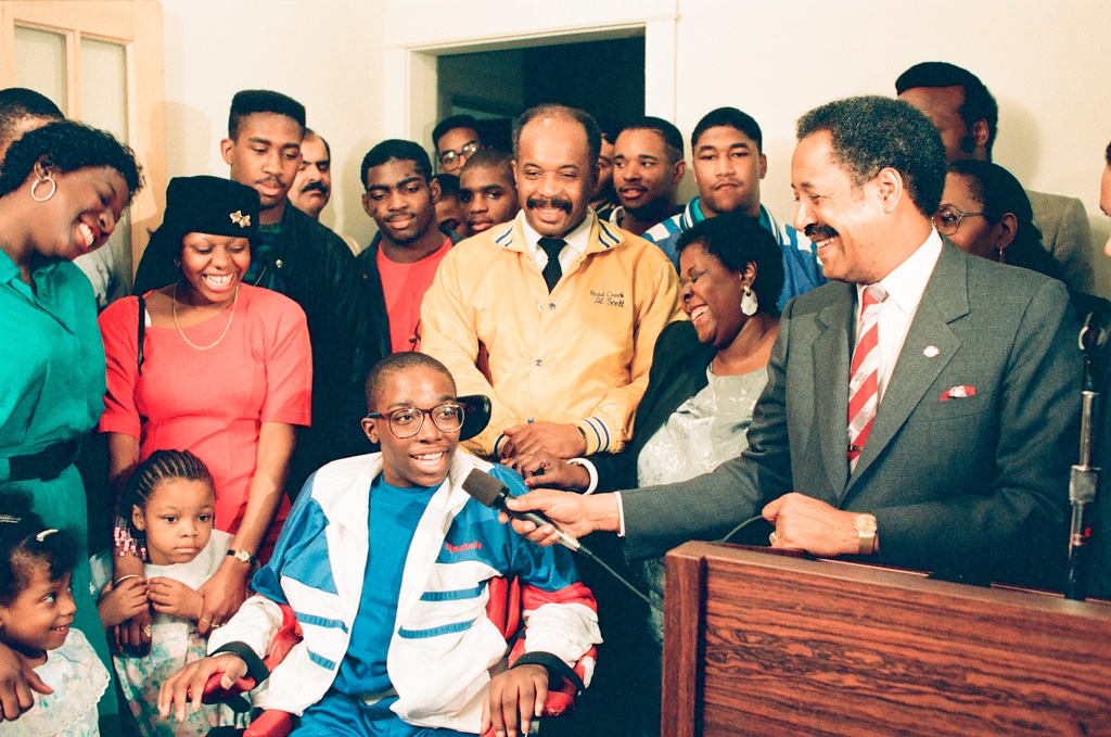 ChicagoHistoryMuseum on Twitter "For today’s MayorMonday, we’ve got Eugene Sawyer Jr., Chicago