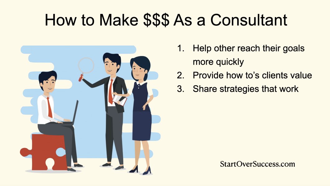 RomanceNCollins's tweet image. Make great money as a consultant. Start for under $500. Turn your knowledge, experience, and skill into over $100,000 a year. 
#StartOverSuccess #SuccessOver60 #SuccessTrain #GoalAchieversCommunity #JoyTVNetwork #ThinkBIGSundayWithMarsha #SmallBusiness
