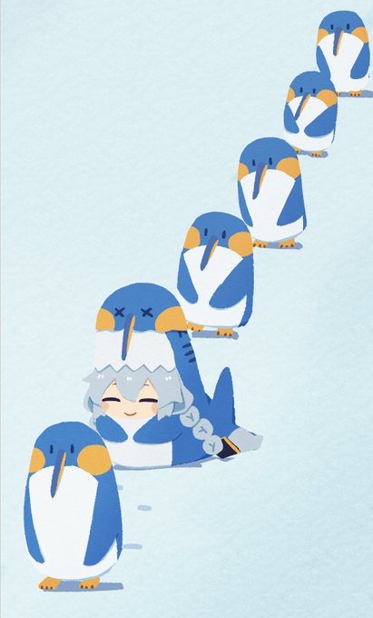 ペンギンになったさめちゃん 