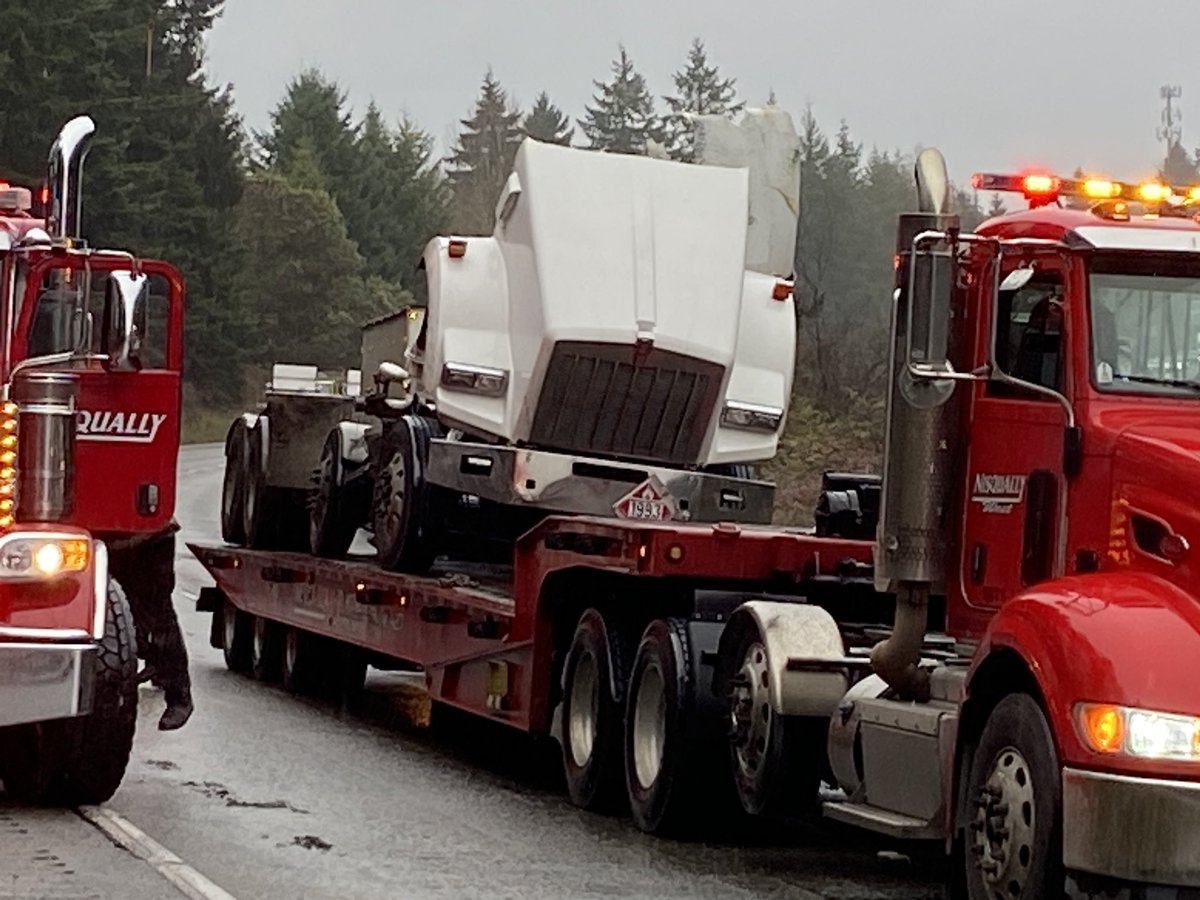 Semi-roll over on SB I-5. Creating a huge back up from before Marvin Rd almost starting in Dupont. Be prepared to sit in traffic.