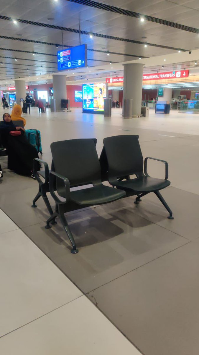 agre2722's tweet photo. It’s getting too difficult to sleep on 2 benches without my bag, food or anything. TBC 
 #IstanbulAirport #RoyalAirMaroc #IndianEmbassy @royalairmarocuk @royalairmarocnl @IndianEmbassyTR https://t.co/J9xdLxfuax