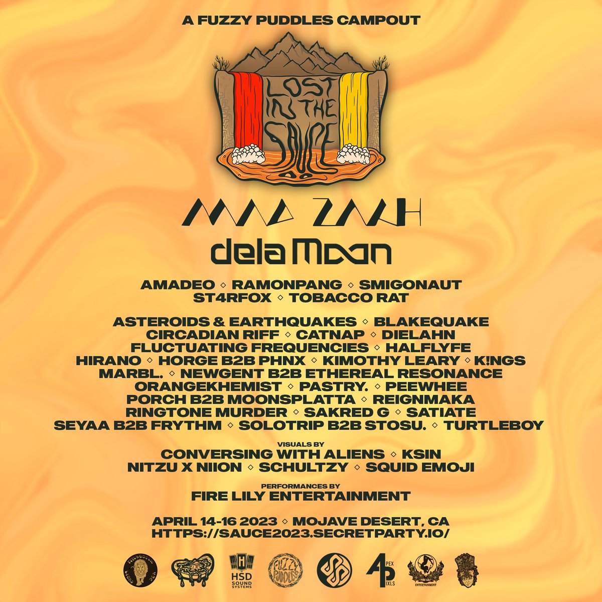 OUR 2023 LOST IN THE SAUCE LINEUP 🖤🌵