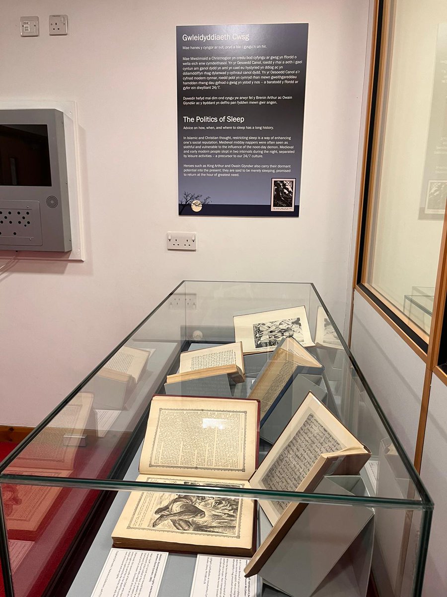 Cardiff University Special Collections & Archives (@cuspecialcolls) on Twitter photo So excited to share our collaboration with <a href="/CUEngCommPhilos/">CUEnglishCommPhilos</a> - a brand new exhibition on Sleep and Dreams!
Thanks to all our speakers for their fascinating presentations, and to our lovely colleagues for curating and preparing these books for display. #CUSleepAndDreams So excited to share our collaboration with <a href="/CUEngCommPhilos/">CUEnglishCommPhilos</a> - a brand new exhibition on Sleep and Dreams!
Thanks to all our speakers for their fascinating presentations, and to our lovely colleagues for curating and preparing these books for display. #CUSleepAndDreams