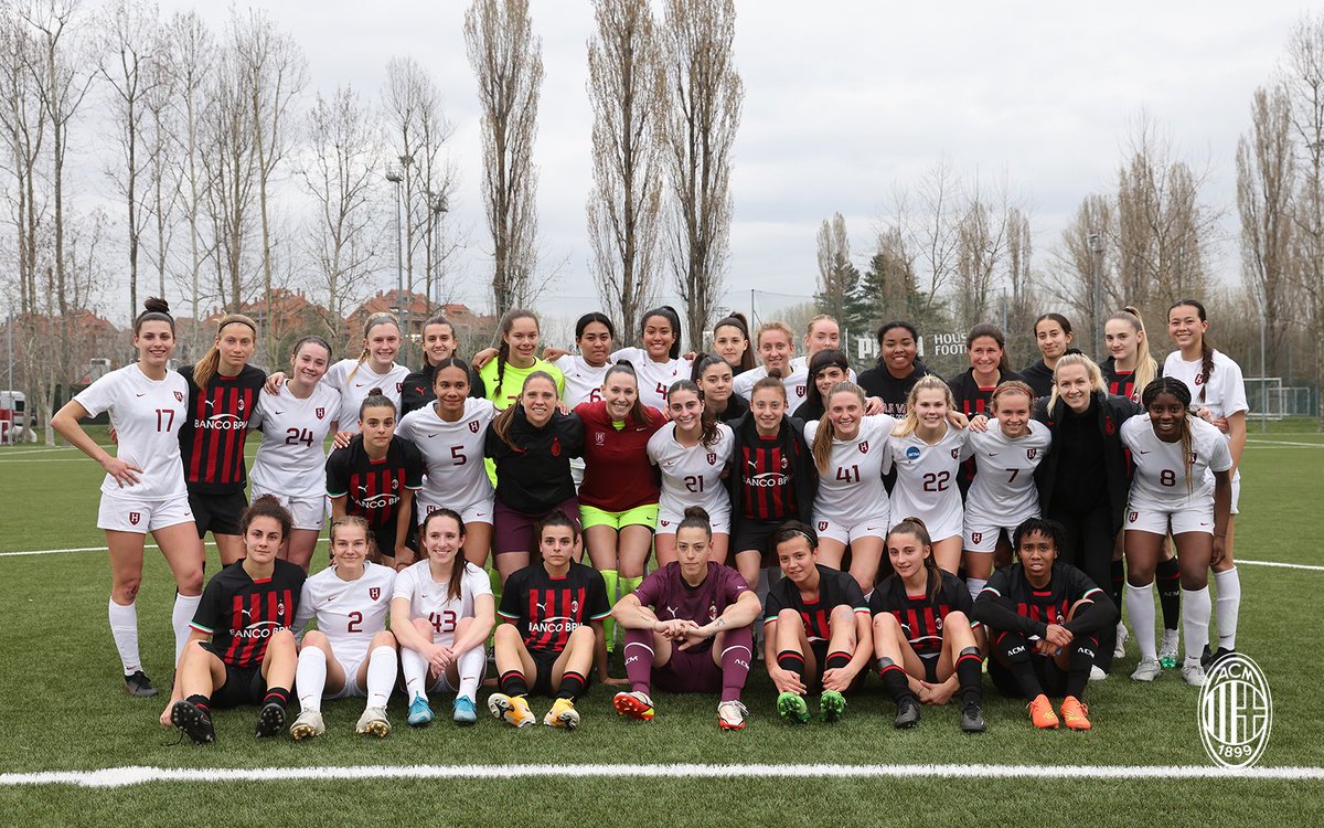 You're always welcome <a href="/Harvard_WSoccer/">Harvard Women's Soccer</a> to the Puma House of Football 🤝

#FollowThereRossonere #SempreMilan