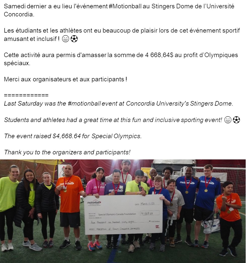 Olympiques spéciaux (@athletesosq) on Twitter photo 