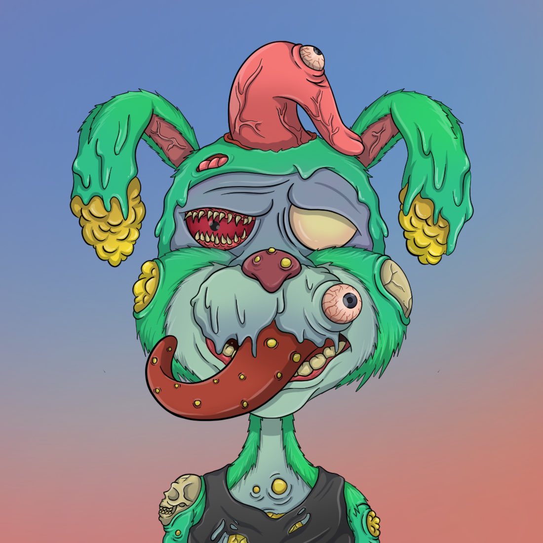 AddictRabbit_G's tweet photo. #Algorand I couldn’t quite make out what it was. My blood ran cold as I turned face to face with this monster. It can only be described as something not of this world. I’m growing more and more concerned for my ARGfam that have been eating all that toxic looking cabbage👀🐰 https://t.co/2XfQikmbtl