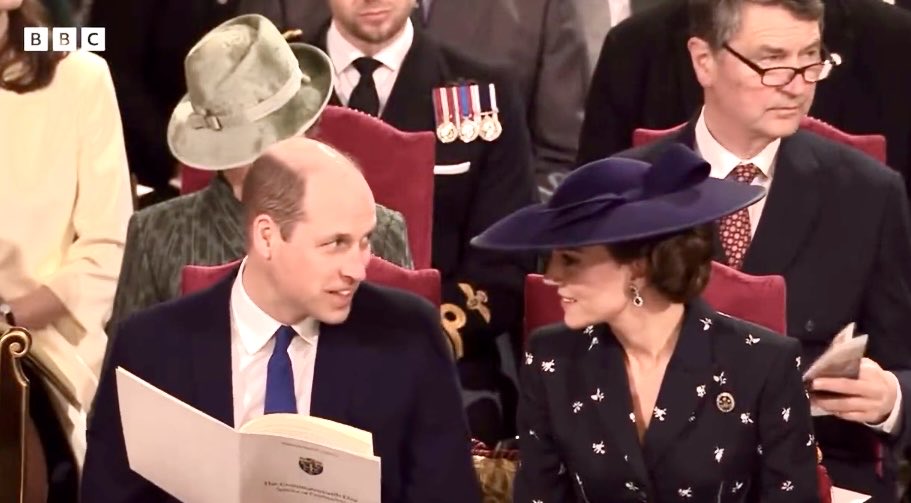 SophieCaligirl's tweet photo. CAPTION THIS!🤣👇

#CommonwealthService #WestminsterAbbey #PrinceAndPrincessOfWales https://t.co/7JmdX9xK1c