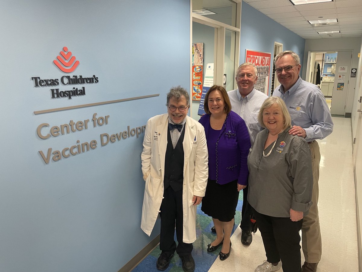Prof Peter Hotez MD PhD (@peterhotez) on Twitter photo Thrilled to host a delegation at our <a href="/TexasChildrens/">Texas Children's</a> Center for Vaccine Development from <a href="/Rotary/">Rotary International</a> #rotary #rotaryinternational re our shared mission to vaccinate the world’s children Thrilled to host a delegation at our <a href="/TexasChildrens/">Texas Children's</a> Center for Vaccine Development from <a href="/Rotary/">Rotary International</a> #rotary #rotaryinternational re our shared mission to vaccinate the world’s children