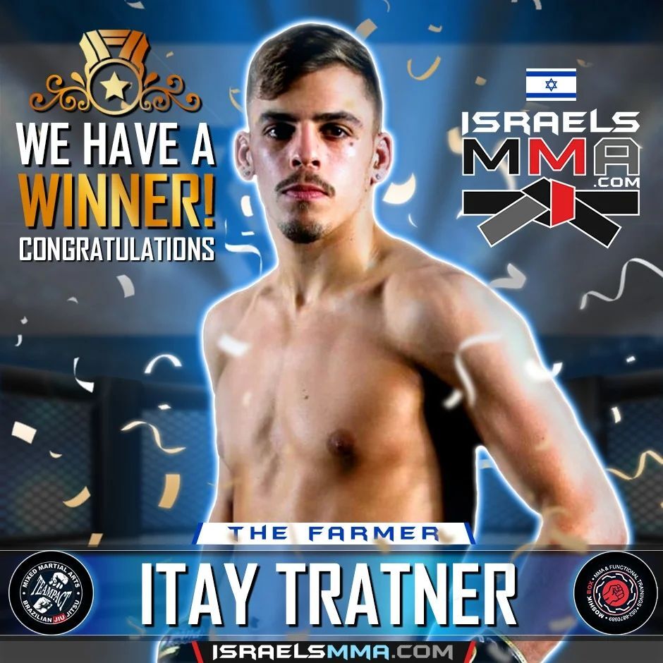 israelsmma's tweet photo. Congratulations Itay "The Farmer" Tratner
https://t.co/gmOBACkYYp
Join us today!
.
#israelsmma #itaytratner #itay_tratner #ufc #MMA #mmafighter #mmatraining #mmalife #mmaisrael #mmanews #mmalifestyle #ufcfightnigh #fightnight #BJJ #bjjisrael #bjjlifesty… https://t.co/8t9OAlhQ6U https://t.co/uN39nMijtK