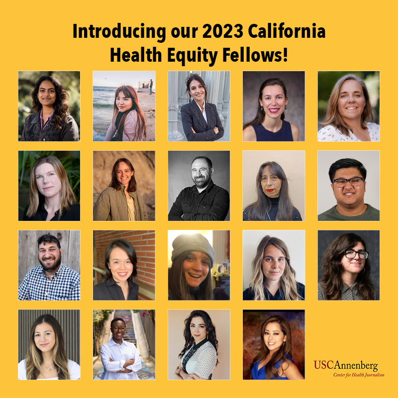 We are excited to announce our  2023 California Health Equity Fellowship class!
#2023CAHealthEquity

centerforhealthjournalism.org/2023/03/13/cen…