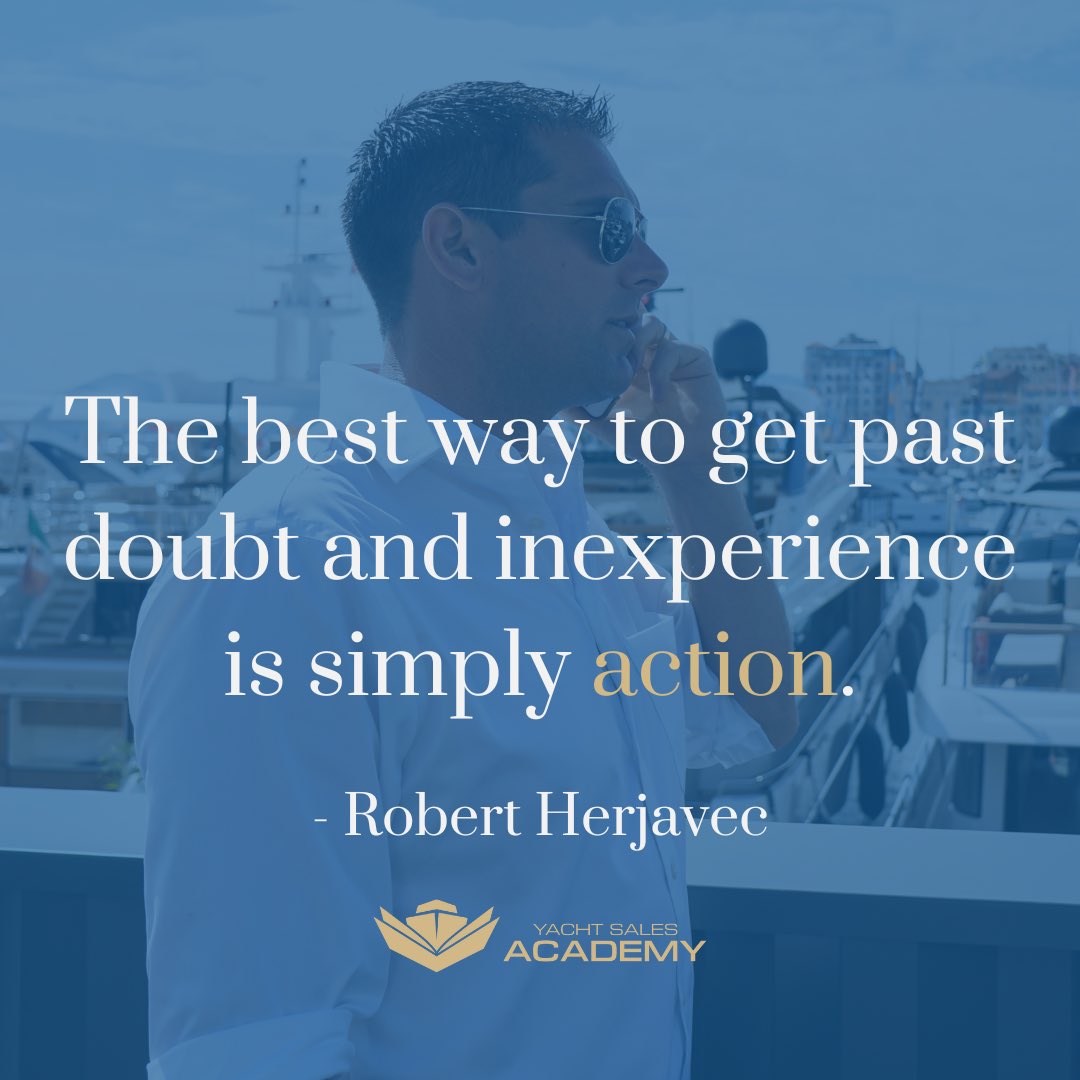📍❤️ Imperfect action is better than perfect inaction. DM me to take action on your boat & yacht sales today. #yachtsalesacademy #motivationdaily #mindsetshift #inspiringquotes #entrepreneurslife #quotesforyou #yachtsales #yachtbroker #boating #bossmindset #boatingislife