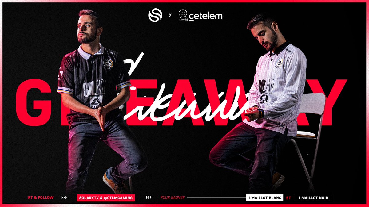 SolaryTV's tweet image. Glutonny reste au minimum deux années de plus avec nous, nous offre un documentaire incroyable ET EN PLUS il fait gagner 2⃣ maillots 2023 ?!? Nooooooooooon le poulet est trop succulent 🍗😭

Pour participer :
💛 Follow @SolaryTV &amp;amp; @CTLMgaming 
💙 RT ce tweet