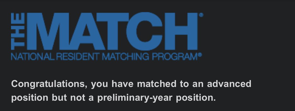 SophiaAntimis's tweet image. SO thankful and excited to have matched advanced in PM&amp;amp;R! 

I did not match a prelim and am now in SOAP, but I was expecting/prepped for this. 2 of my top 3 were advanced, ranked in spite of my lack of prelims as I loved them so much 🥹

#SOAP2023 #Match2023