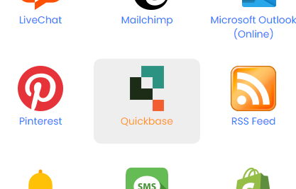 heberallred's tweet photo. We've now got Quickbase @Quickbase integration with zzBots.  The more integrations we add, it compounds the # of cross combinations of apps we can do.  Kind of cool. https://t.co/g0BwNFQHci