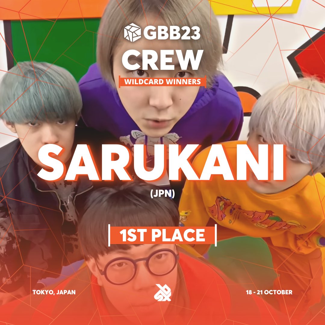 swissbeatbox's tweet photo. Congratulations to our winners!! These are the full results of the Crew wildcard competition!! 👥👥 #GBB23TOKYO

#gbb23東京 #gbb23 #gbb #crew https://t.co/Uhz4zU0Tkp