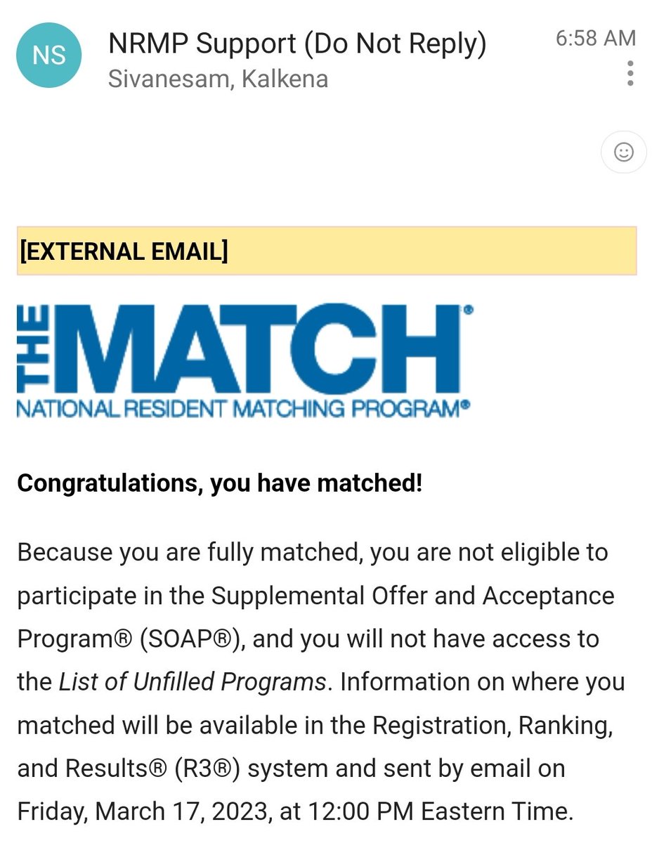 KalkenaSC's tweet photo. Came to this country by myself 14 years ago to chase a dream. Today, my dreams are coming true. #Match2023 @WSUMedicine https://t.co/bM2nq88OXy