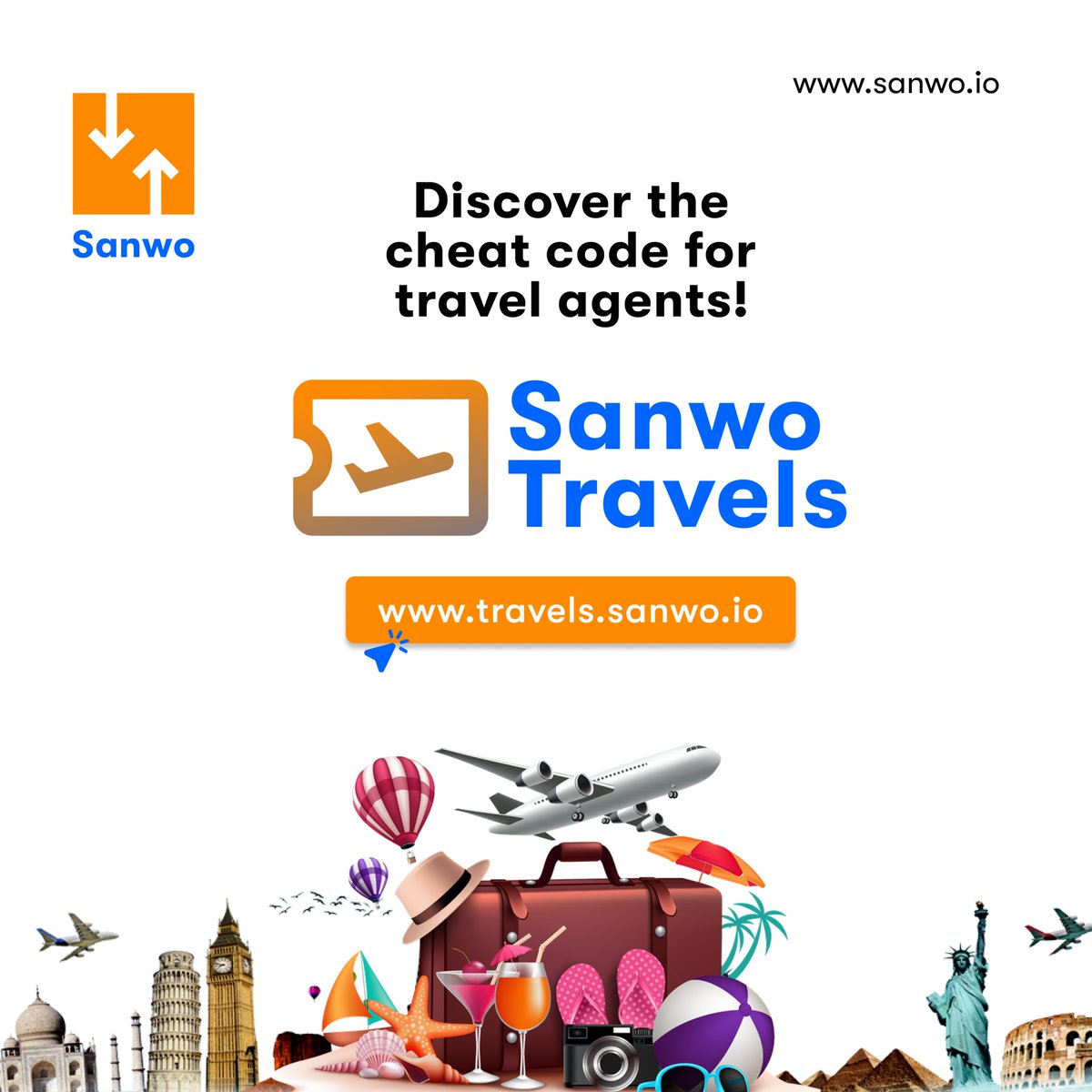 Sanwo_io's tweet photo. Start or manage your travel business the easy way, sign up on Sanwo Travels to get more leads and grow. ✈️

Visit https://t.co/OdsYl7vMcQ to get started.
#sanwoio #sanwoapp #sanwo #sanwoescrow #escrowapp #escrow #travels #travelsandtours #nigeriantravelagent #japa #japaseason https://t.co/eaxLOEc3hW