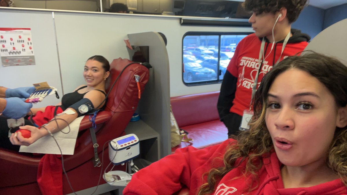 GKHS helped to save 135 lives! 
We wanted to say thank you to everyone that donated Friday. They had 57 participants and collected 45 units. CRBS will be at GKHS again in the Fall and Spring next year!

#BethelCTE #iamCTE