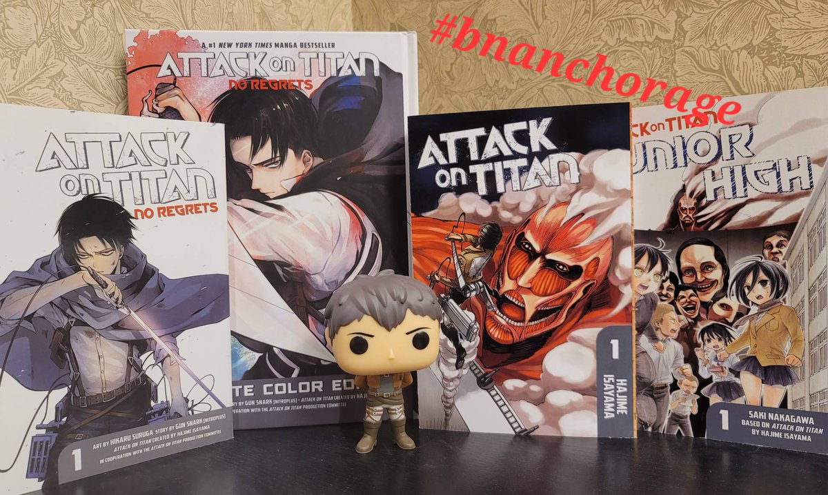 BNAnchorage's tweet photo. Limited time! In store only. ALL MANGA &amp; Anime Blu Rays/DVDs ARE BUY 1 GET 1 50% OFF! Doesn't include boxsets! Visit your #bnanchorage and stock up on your favorites! 

#bnbuzz #bn #barnesandnoble #bn #manga  #limitedtime #treatyourself #attackontitans #teamlevi #Yeagerists #AoT https://t.co/EEb82JCikQ