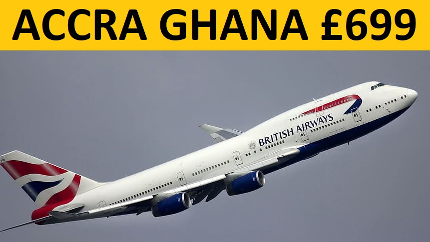 skyupltd's tweet photo. BRTISH AIRWAYS UPDATED PRICE TO ACCRA Fr £699.. Inc. Tax
Book your flight Today and Travel Tonight .Call us 02038409035 or visit our website https://t.co/Vl6EeMihM7
#7startravel #BritishAirways #london #sale 
#airfares #AirlineTickets #summer #Flights https://t.co/0ySaU03rEV