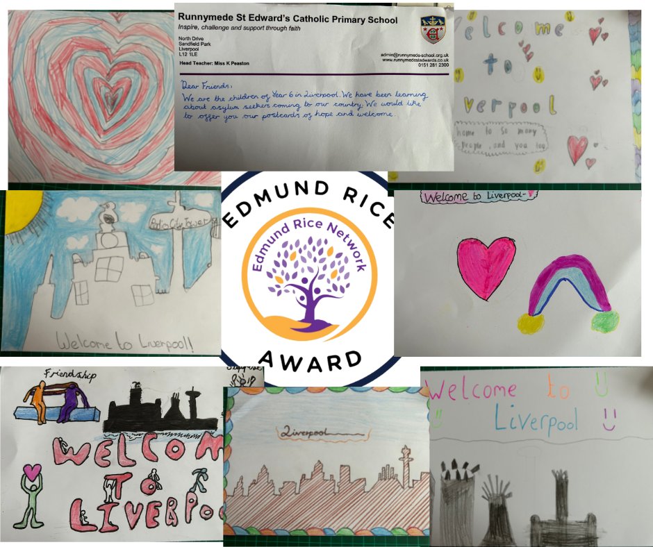 edmundrice_eng's tweet photo. @RunnymedeStEd Year 6 Edmund Rice Awards students today sent @StudentRebuild postcards of support and welcome to people seeking refuge in our city. @shareknowsley #Compassionforthoseinneed @erebb @edmundriceintl https://t.co/7BBIDX1VNL