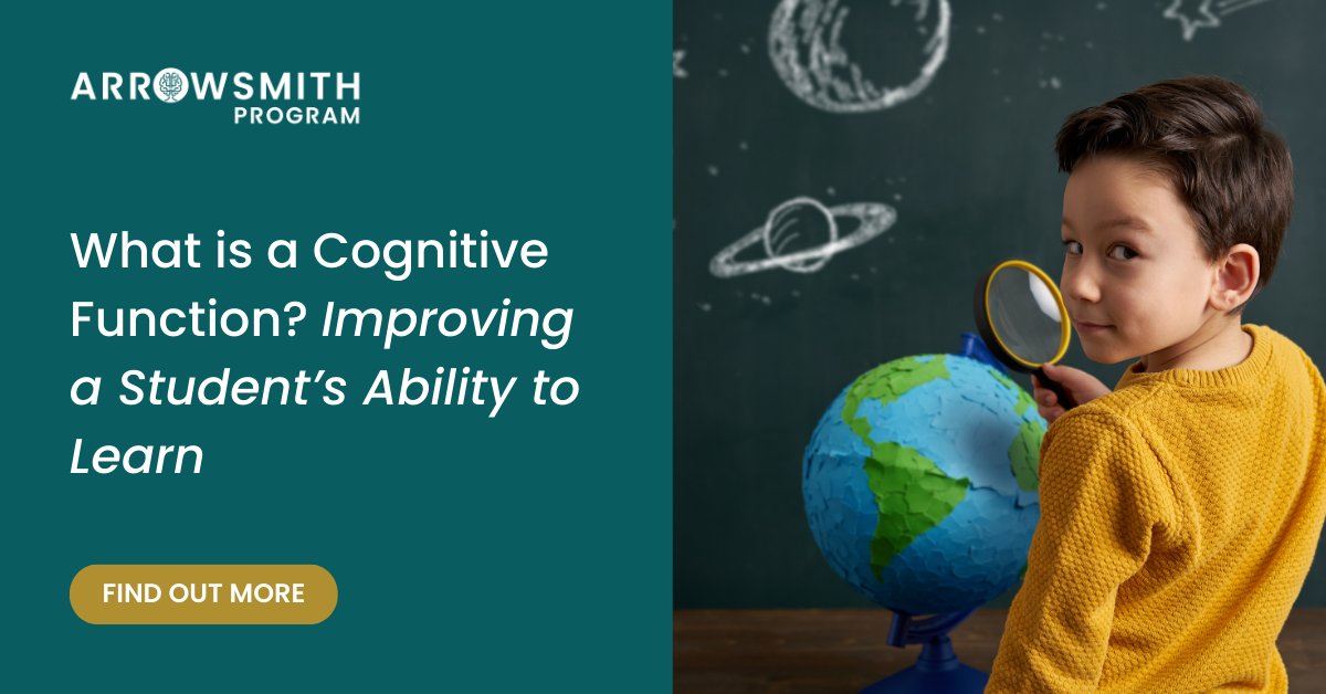 ArrowsmithProg's tweet image. What is a Cognitive Function? Improving a Student’s Ability to Learn - Our brain is responsible for our ability to learn. By strengthening #cognitivefunctions, we can enhance a student’s ability to learn in the classroom. Find out more ▶️
bit.ly/3JdgrVo