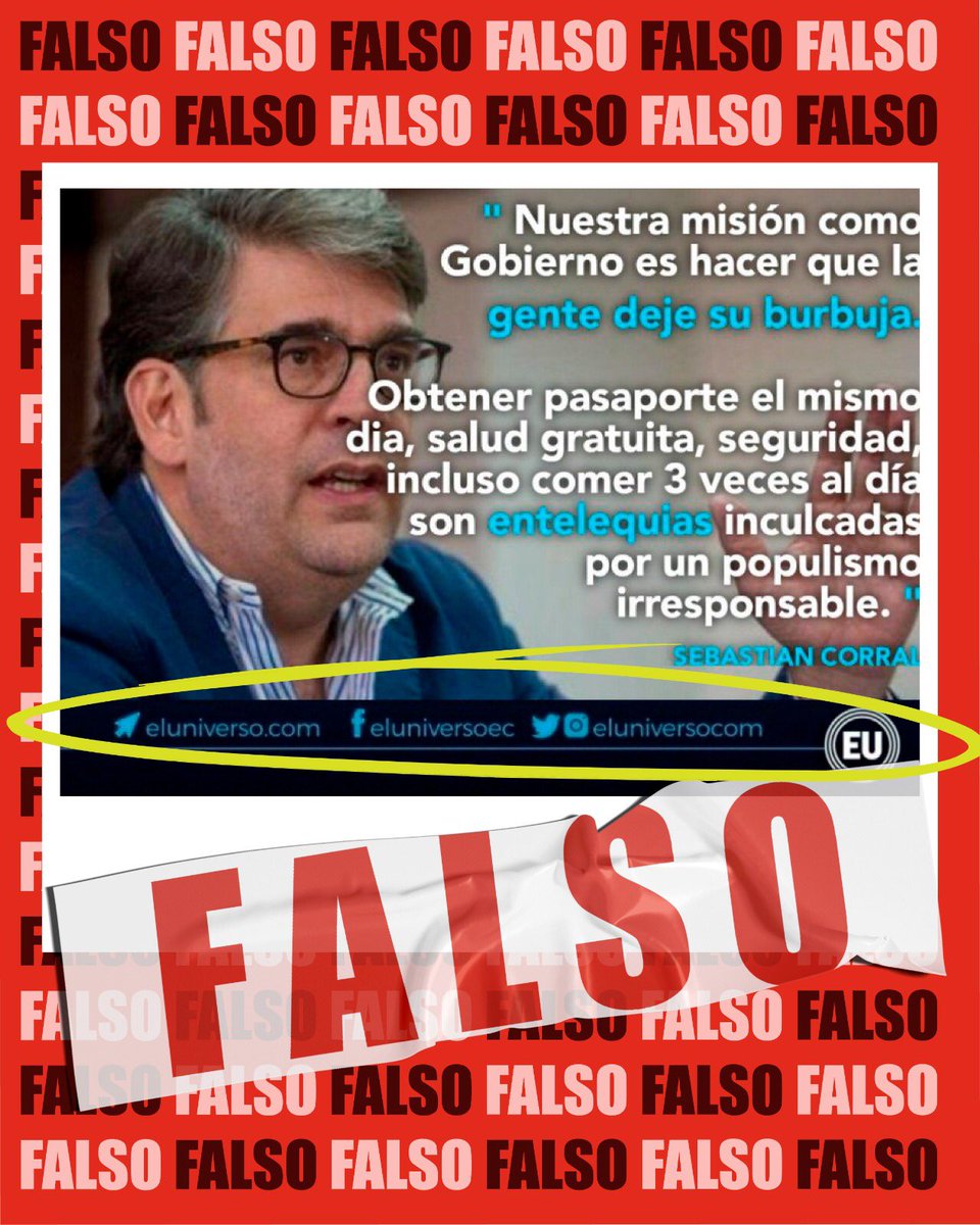 SegcomV's tweet image. Circula en redes sociales información falsificada, que se toma el nombre de un medio nacional de comunicación, para desinformar a la ciudadanía respecto a unas declaraciones inexistentes del Secretario General de la Administración Pública.