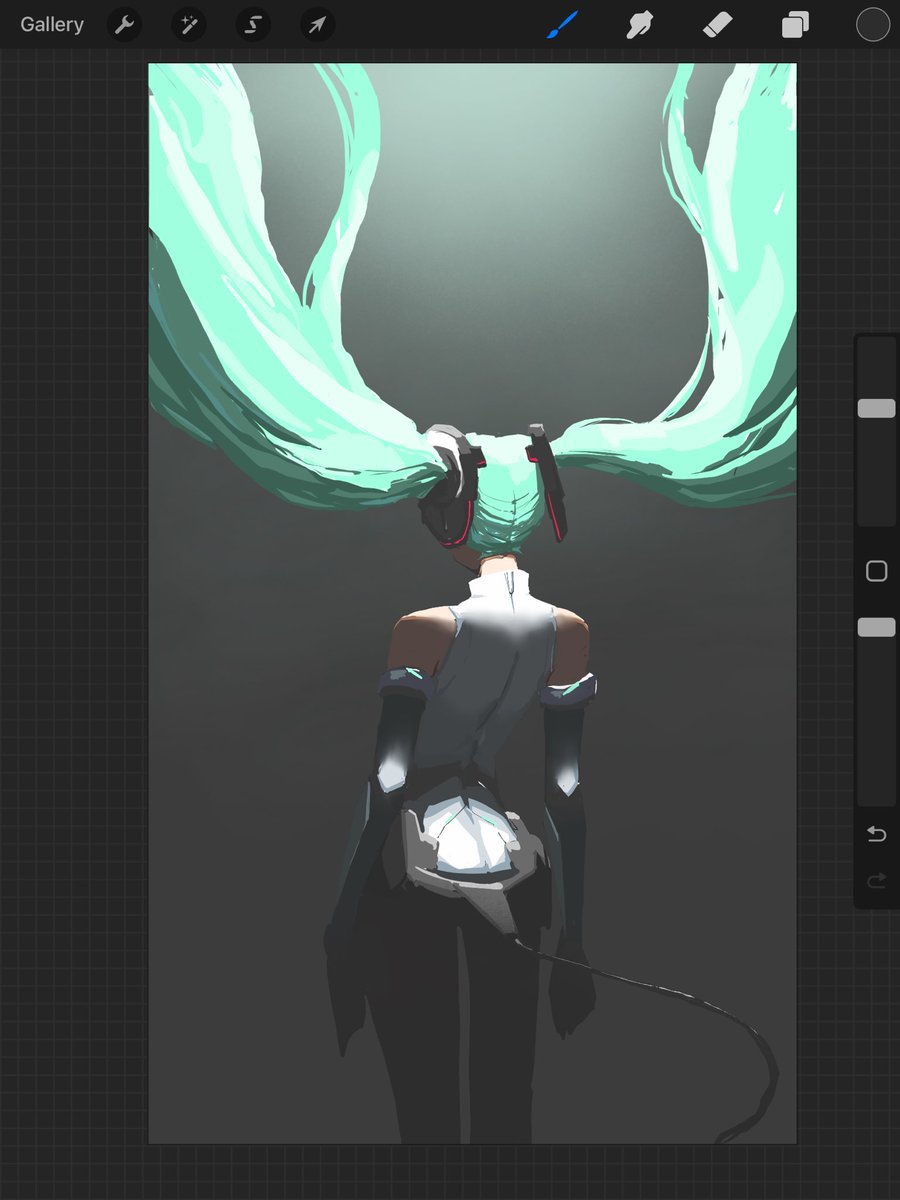 初音ミク 「Style experiments 」|havのイラスト