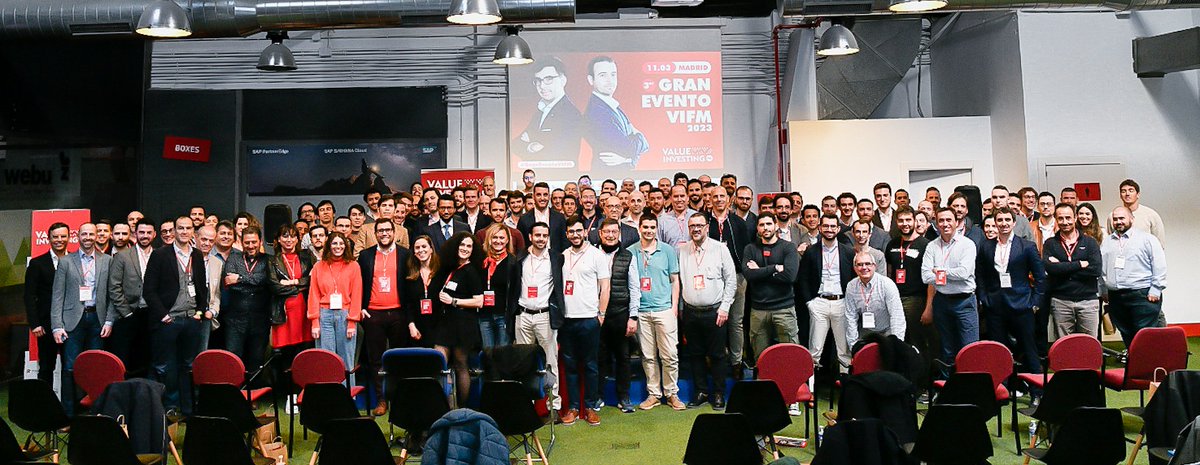 _VIFM_'s tweet photo. Ya de vuelta a la rutina hacemos balance de este intenso fin de semana y solo podemos daros las gracias a todos por este tercer #GranEventoVIFM 🥳

🔝 En primer lugar, a los increíbles ponentes @invexcel @juangomezbada @equamcapital @alex_estebaranz @OnlyCompounders  @xavierbrun https://t.co/7gQaqtWLBH