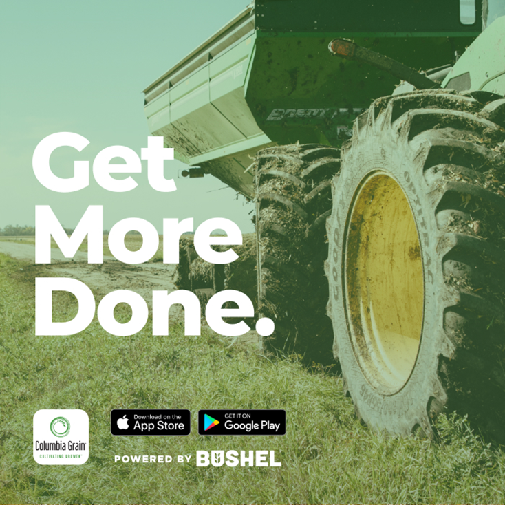 ColumbiaGrain's tweet photo. View scale tickets, #cashbids, and contracts without leaving the cab in the new CGI app, #bushelpowered. Learn more at @appstore https://t.co/MElqesJDsw @googleplay https://t.co/WDYfGasqmW
#columbiagrain #cultivatinggrowth #digitalfarming #agtech #agribusines #agtech https://t.co/id0DEMjPDS