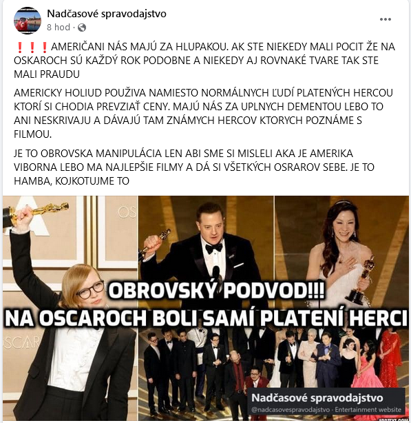 Posledniskaut's tweet photo. ❗AMERICKY HOLIUD POUŽIVA NAMIESTO NORMÁLNYCH ĽUDÍ PLATENÝCH HERCOU KTORÍ SI CHODIA PREVZIAŤ CENY. MAJÚ NÁS ZA UPLNYCH DEMENTOU❗ https://t.co/NvFBkOrKMf