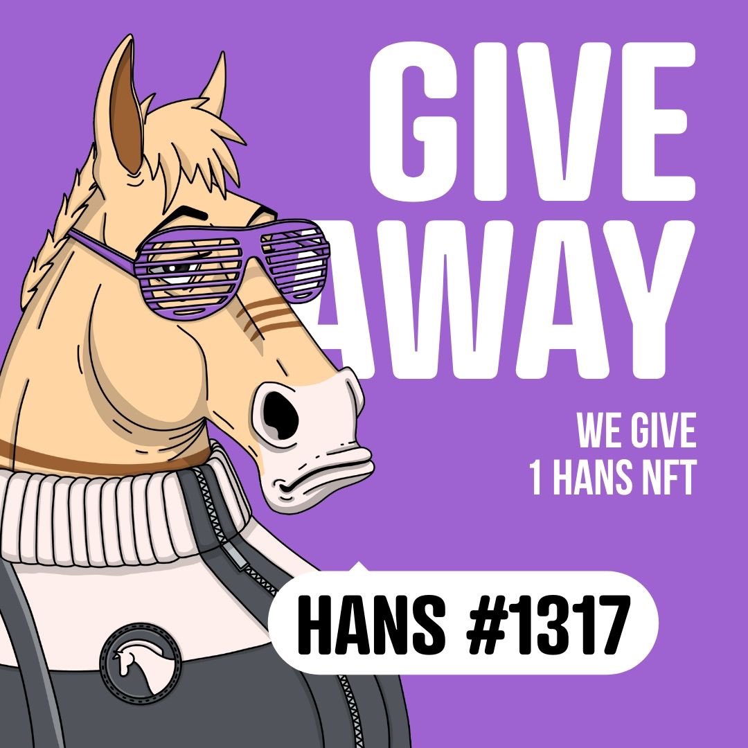 CryptoHansNFTs's tweet photo. 🐴#Giveaway 1 Hans #NFT👑

✅ Enter:

1️⃣ Like, RT and follow 
2️⃣ Join our Discord and write your Discord name in this tweet comments
3️⃣ Take part in our Twitter Space 16 March at 6 PM CET:  https://t.co/FitmsRejaI

🤩Winner will be chosen among the participants in #TwitterSpace https://t.co/Mt9rhetV2e