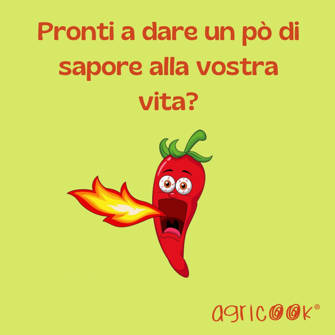 AgriCook's tweet photo. Ciao amici piccantini!

Se volete scoppiare di felicità (e un po’ di sudore), allora dovete assolutamente provare i nostri peperoncini! 🌶️

#Agricook #spezie #peperoncino #marketplace #madeinitaly https://t.co/hrHeLQmtOb