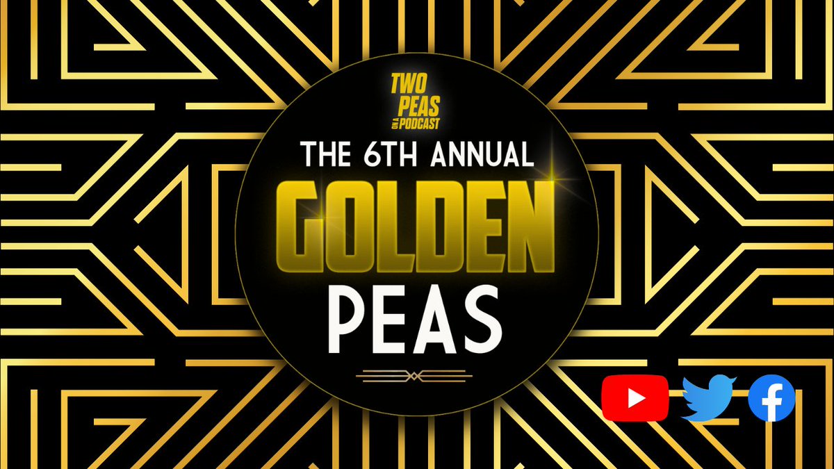 🌟 TONIGHT. 9:30pm EST.

🍿 The #GoldenPeas honoring 2022 at the Movies, voted on by #FilmTwitter &amp; all my followers/subscribers.

👨🏽‍💻 👉🏼  youtube.com/@twopeasonapod