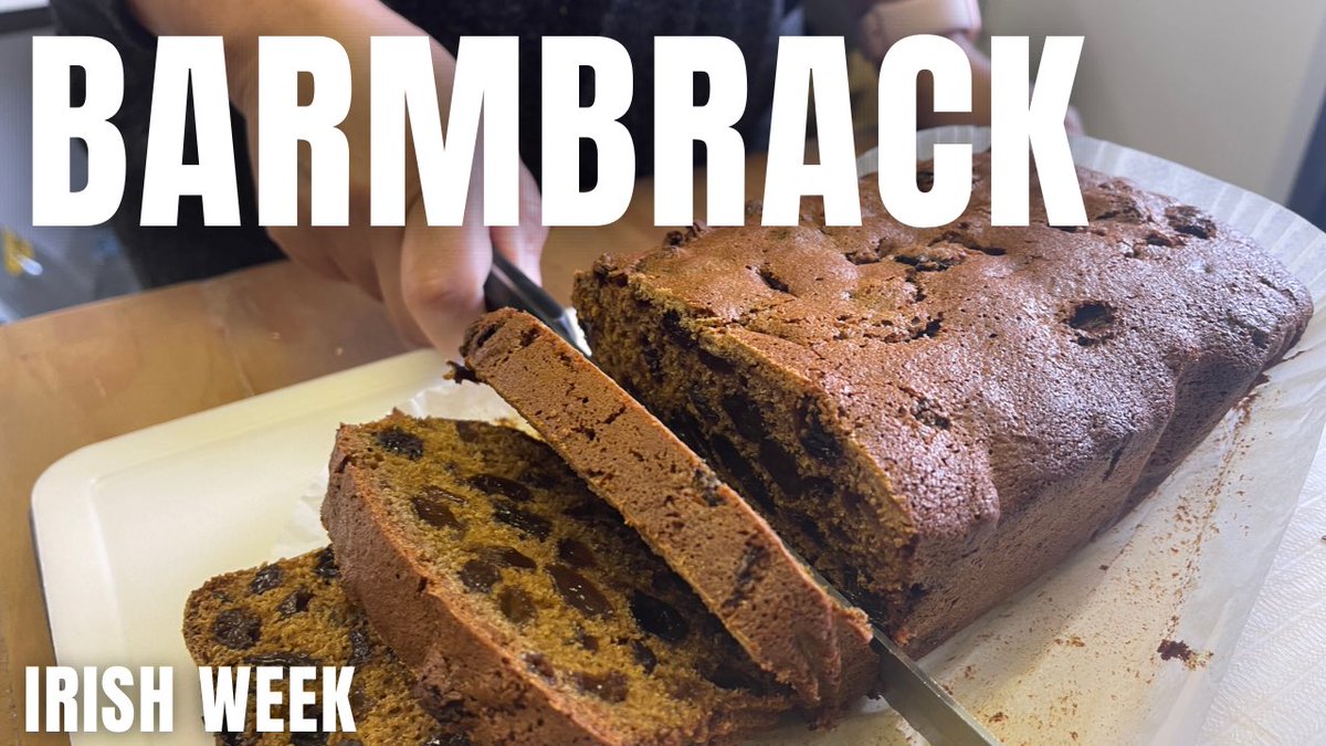 On our foodie channel Big Oggie World it’s Irish week so we are starting off by making this… HOW TO MAKE BARMBRACK FOR ST PATRICK'S DAY youtu.be/5yjO59SJUSU via <a href="/YouTube/">YouTube</a> it’s delicious… in fact so good it disappeared so fast we are making it again tomorrow.