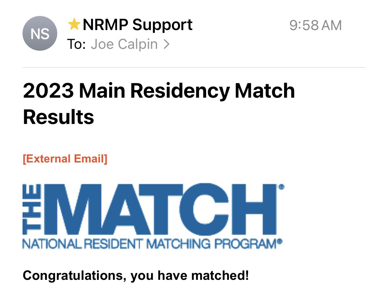 j_calpin's tweet photo. Is it Friday yet? 🎉🍾 Thanks to all of my friends and mentors @UFMedicine @UFSurgery for the support and guidance! #GenSurgMatch2023 https://t.co/2k0pKhYUhD