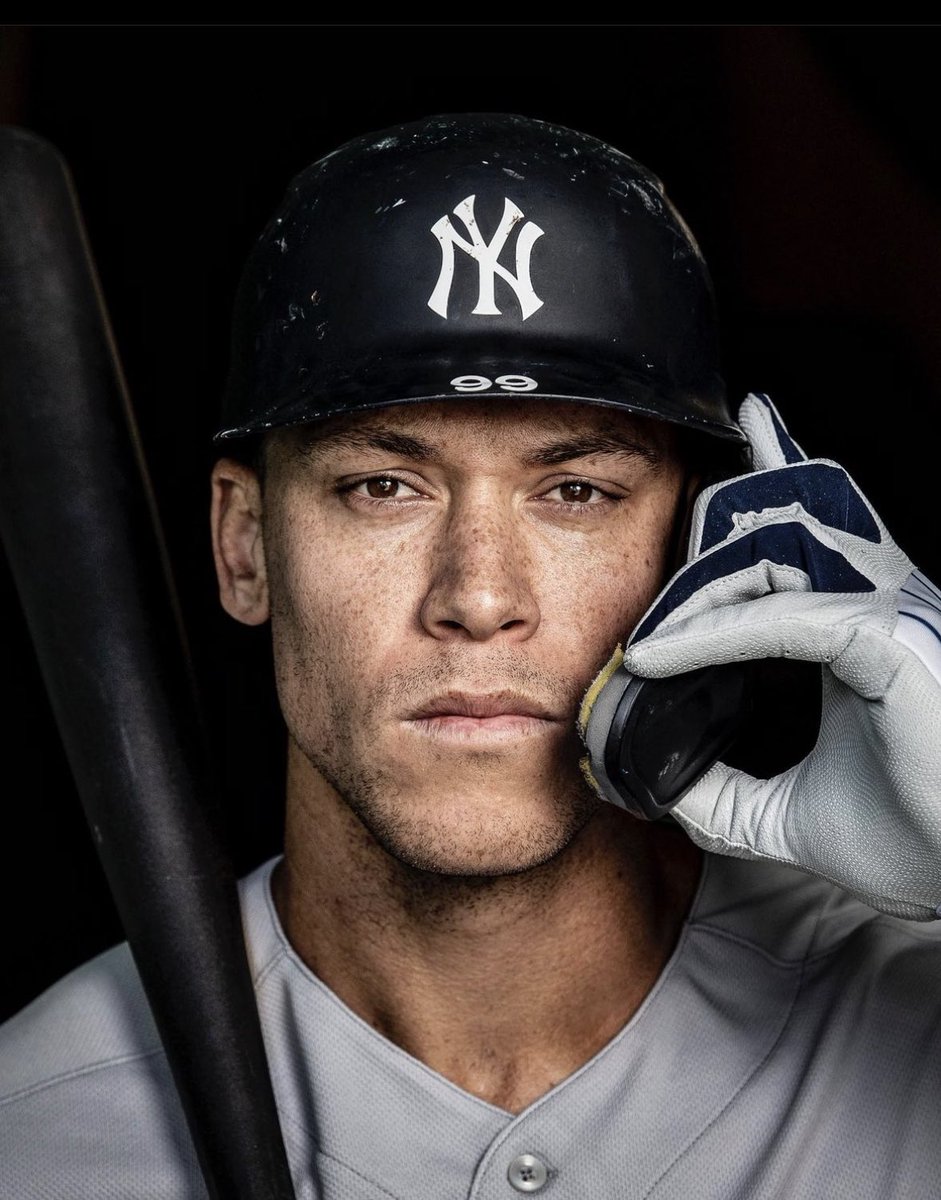 NYYmedia's tweet photo. Aaron Judge. That’s it, that’s the tweet. https://t.co/HSTtLrgCdW