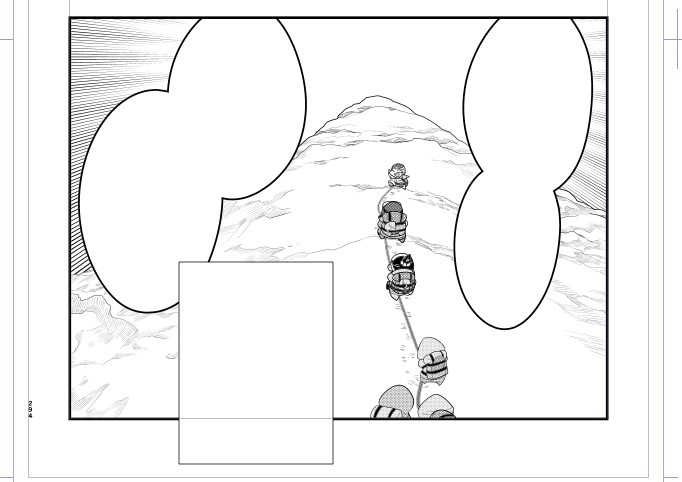 「逆資本論」……ついに最後のページまでやってきた……294ページ……ほぼ1年がかり。
自分の作画作業はここで一区切りですが、出版まで長い長い校正作業に入ります。
出版のスケジュールは決まったらお知らせいたします。

でもまあ! これで一区切り!! 長かった!! 本当に長かった!! 