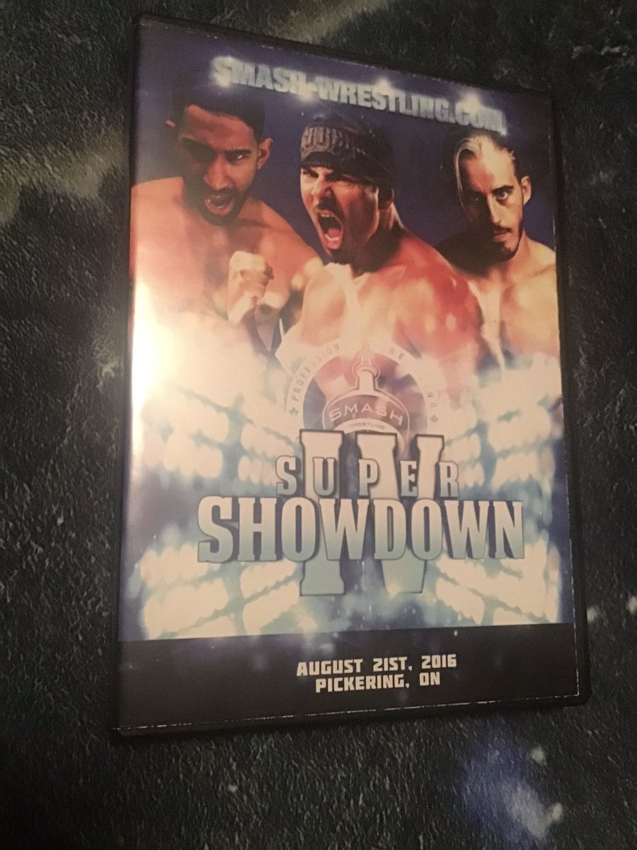 Karma_Kills_836's tweet photo. Big thank U 2 all of the hive 4 making Our birthday so special yesterday😀It was a really great day & We added 2 our archive of @smashwrestling dvds with Super Showdown 4 Canusa2016 & New Girl in town so excited to have the full shows #hivehistory & a best of @WeAreRosemary dvd😀 https://t.co/hoxoskgIVH