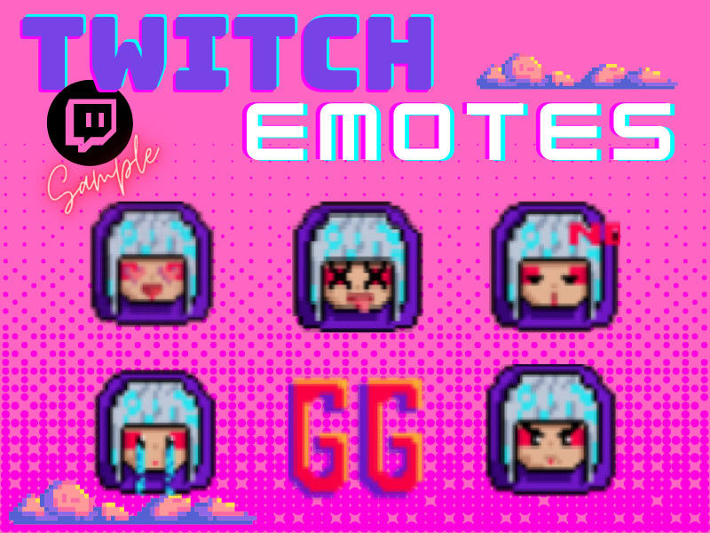 Recently added this work on my portfolio💪❤️#emotes #artwork #pixelart