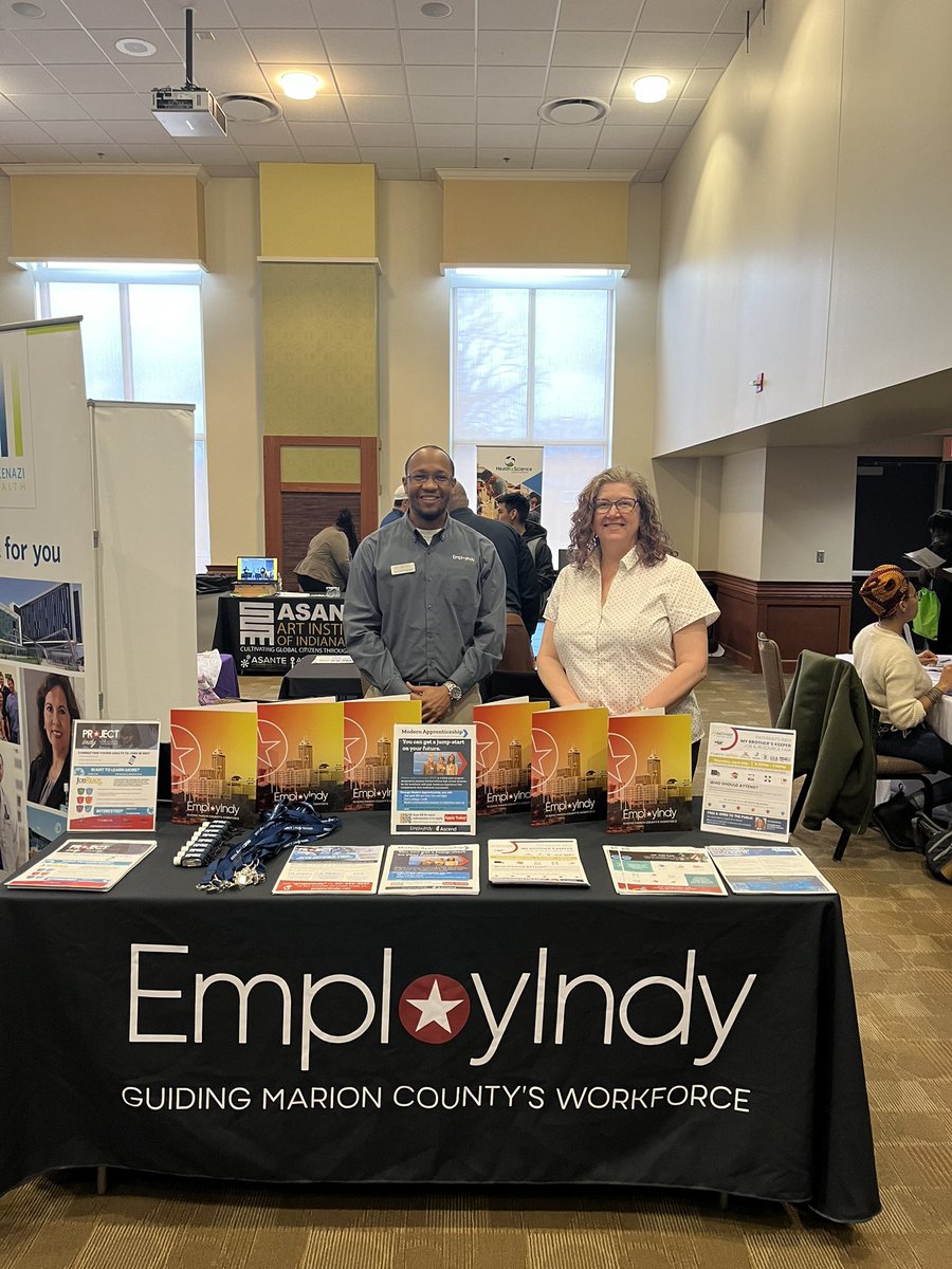 echeney2's tweet photo. Come see us @RepAndreCarson Youth Opportunities Fair today from 12-7 pm at Ivy Tech Community College Culinary & Conference Center is located at 2820 N Meridian St. 46208. @EmployIndy @jagindiana #projectindy #jobreadyindy @IndyAchieves #modernapprenticeship #YESIndy https://t.co/EB25IGam2l