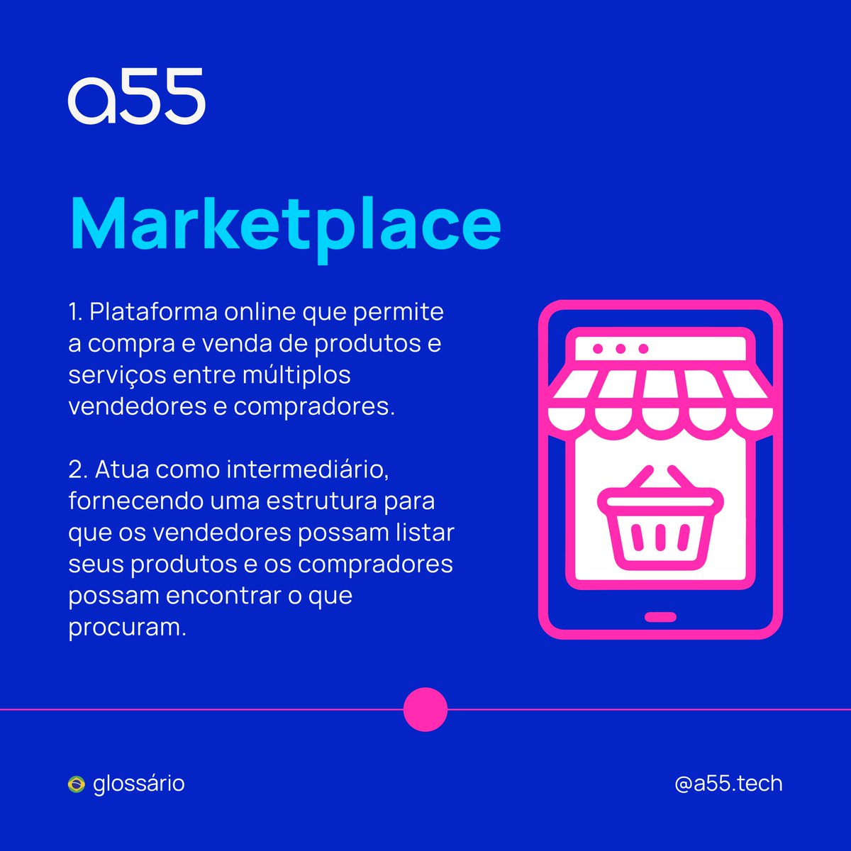 Você sabe o que é e como funciona o modelo de negócio de um marketplace? 💡💸

#marketplaces #consumidor #negócios