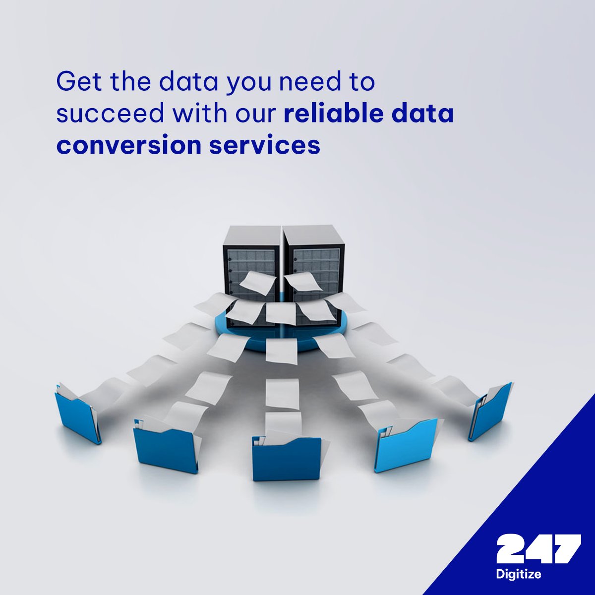 Data conversion is a necessary step in many legal processes, but it can be time-consuming and complex. Our 247Digitize team of experts can take care of this while you focus your attention on other aspects of your company.  #247Digitize #LegalSupport #DataConversion