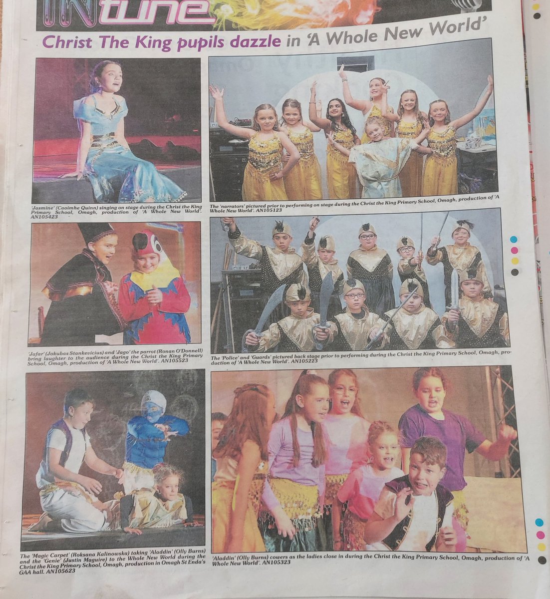 Great to see our CTK superstars🌟🌟🌟 featured in the Tyrone Constitution <a href="/tyrone_con/">Tyrone Constitution</a>. We as a school community are so proud of each and every one of them. <a href="/Year4CTK/">Christ The King Y4</a> <a href="/Year5CTK/">Year 5 Christ the King</a> <a href="/Year6CTK/">Year6ChristtheKingPS</a> <a href="/Year7CTK/">Christ The King Y7</a>