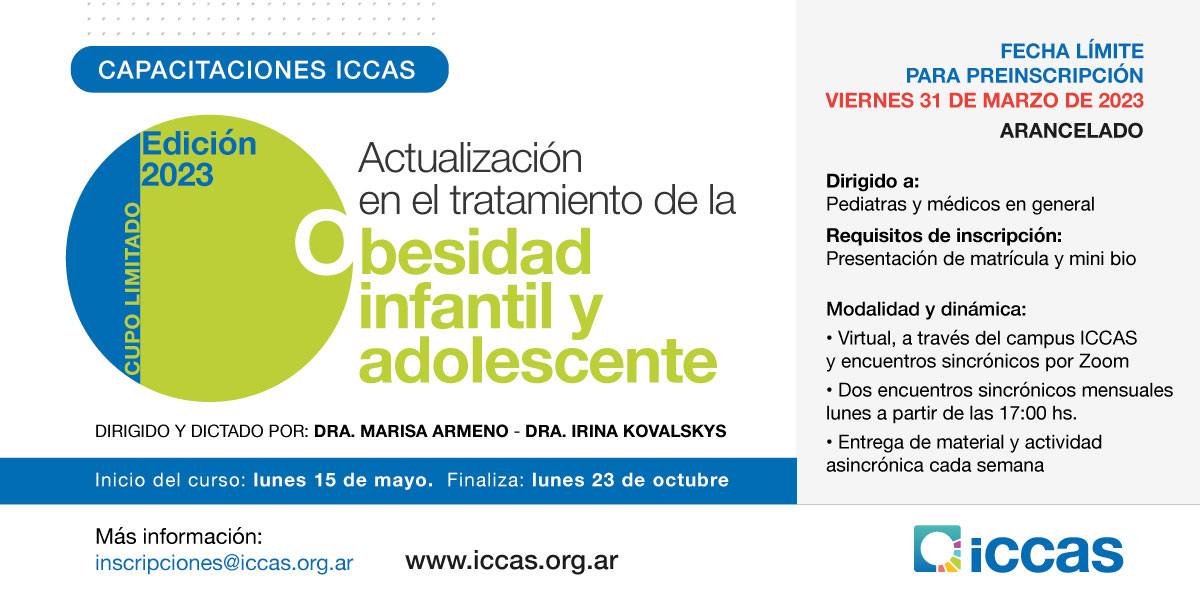 ¿Más info?
Visitá: iccas.org.ar/es/actualidad/…
O escribinos a: inscripciones@iccas.org.ar