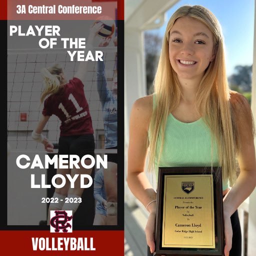 CRHSRedWolves's tweet image. Congratulations to Cameron Lloyd.
