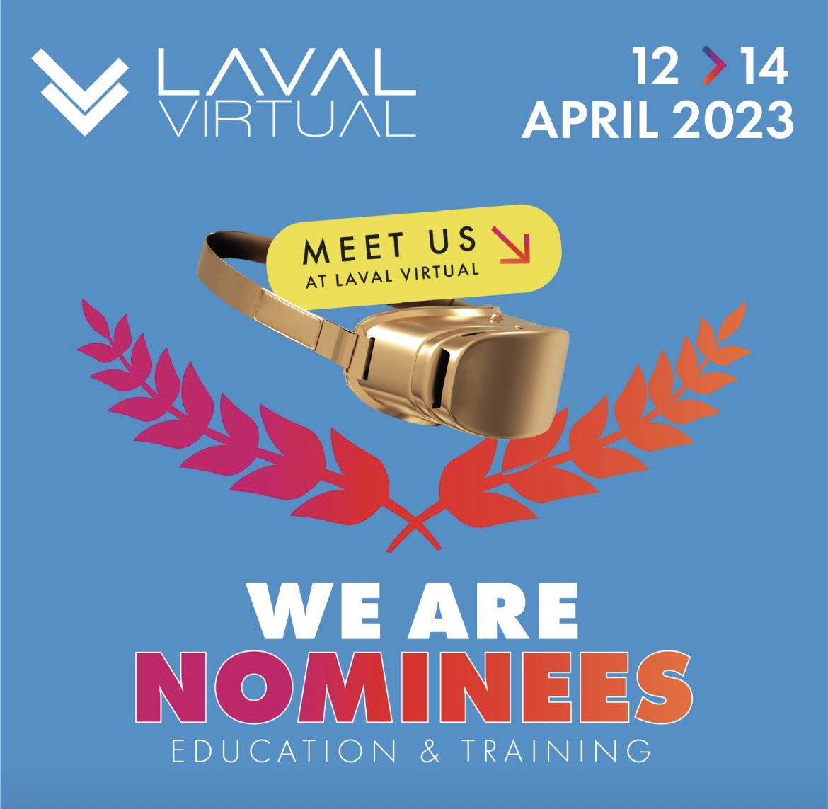 anthonyhie's tweet image. Thanks to a great Dream Team Digital @ExceliaGroup we are proud to be nominees for the #education &amp;amp; #training @lavalvirtual ! with our 🚨RedAlert! 🚀 #ILE® #ImmersiveLearningExperience® #XLvision #VR #Metavers #Metaverse #phygital #transfodigitale #innovation #exploreyourfuture