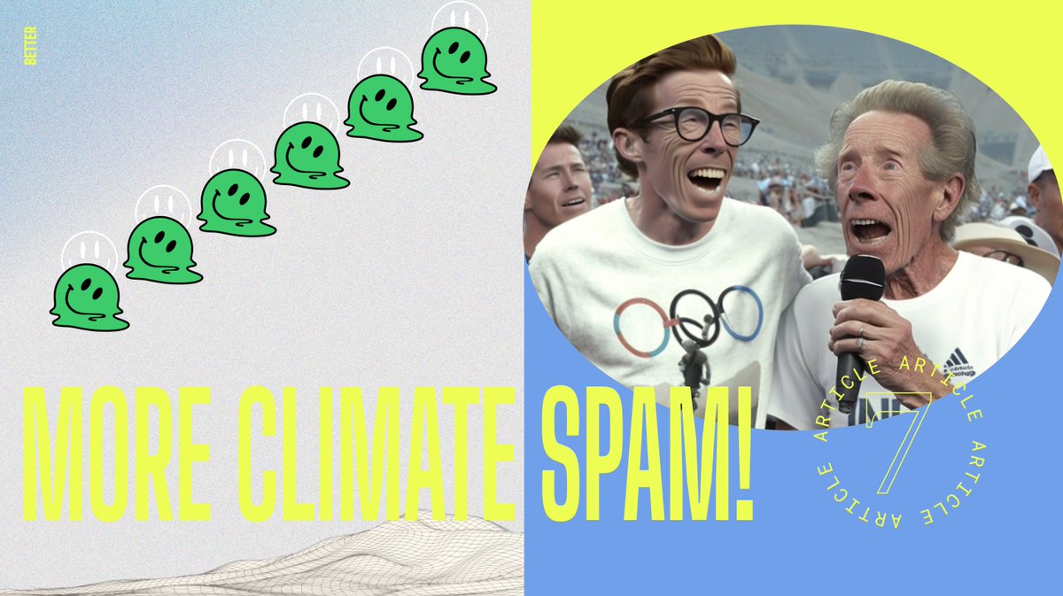 Unfortunately... 

It's time for more climate spam!

<a href="/shaunwhite/">Shaun White</a> and Bob Costas bring you the 2052 "Winter" Olympics... 

tinyurl.com/3yj6w2a7

Sign up for more satirical trash from BETTER on Medium. Your inbox will be sorry you did.