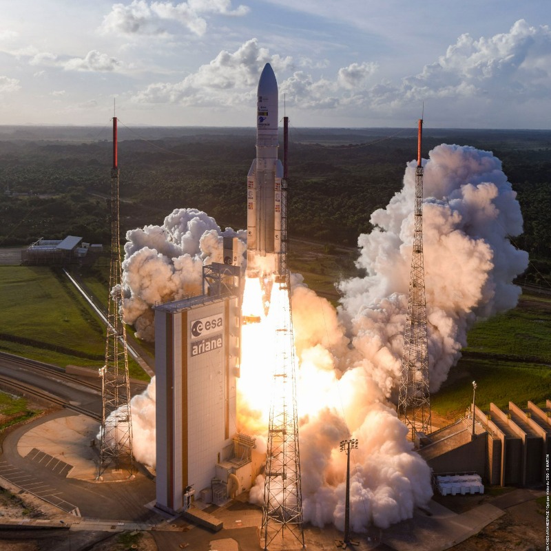 Follow <a href="/ArianeGroup/">ArianeGroup</a> and share the adventure of building Ariane 5 and developing Ariane 6! Ready? 🌎🚀